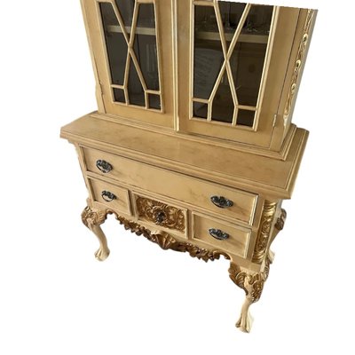 French Two Bodies Show Cabinet with Chest-TCS-2027822