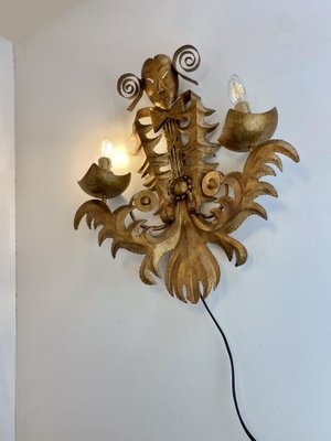 French Venetian Style Wall Sconce, 1960s-DX-2043173