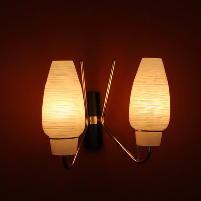 French Wall Lamps by Arlus, 1950s, Set of 2-SY-1398599