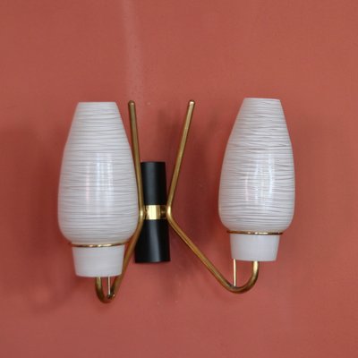 French Wall Lamps by Arlus, 1950s, Set of 2-SY-1398599