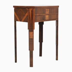 French Walnut Sewing Table, 1930s-MY-547219