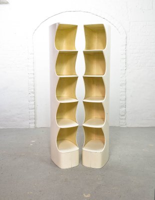 French White Shelf by Valeric Doubroucinskis for Rodier, 1970s-IXC-551403