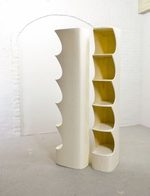 French White Shelf by Valeric Doubroucinskis for Rodier, 1970s-IXC-551403