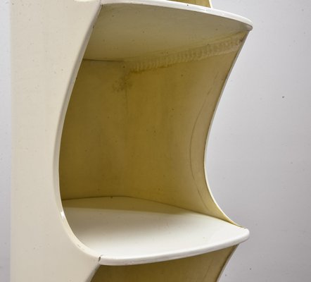 French White Shelf by Valeric Doubroucinskis for Rodier, 1970s-IXC-551403