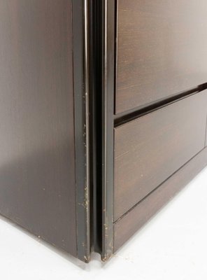 French Wood Cabinet with Tambour Roll-Top, 1980s-RIU-1444161