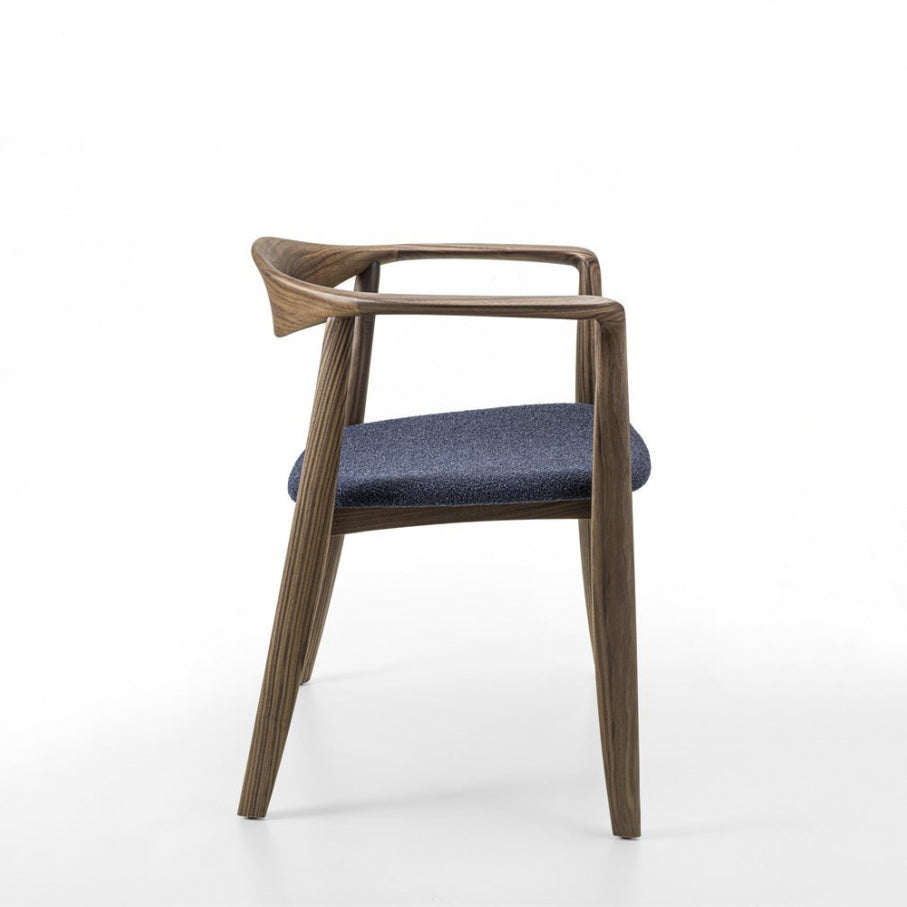 Frida - Walnut Chair by Porada