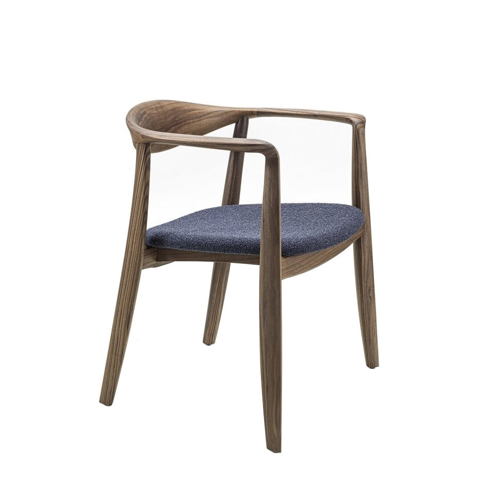 Frida - Walnut Chair by Porada