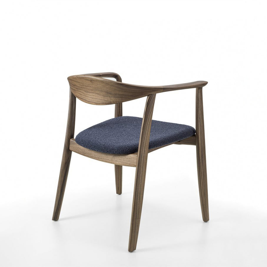 Frida - Walnut Chair by Porada