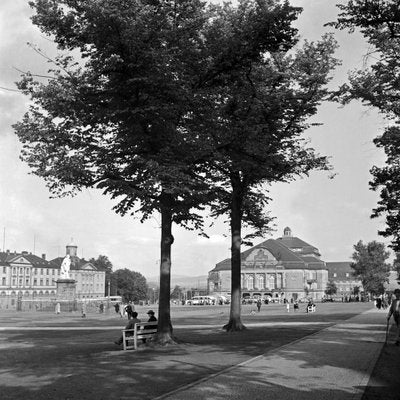 Friedrichsplatz Square at the Inner City of Kassel, Germany, 1937, 2021-DYV-1014261