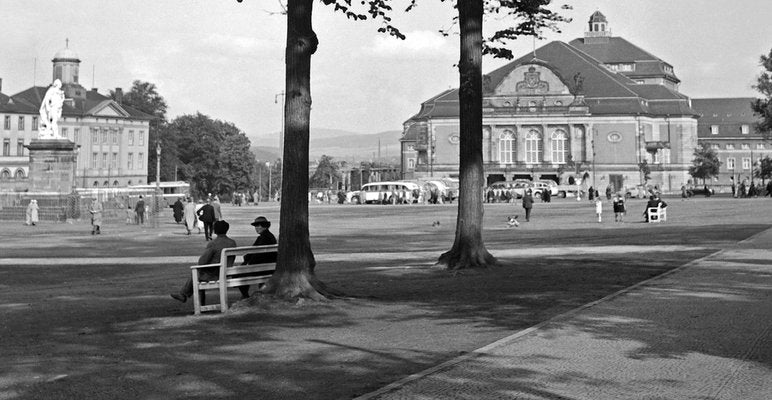 Friedrichsplatz Square at the Inner City of Kassel, Germany, 1937, 2021-DYV-1014261