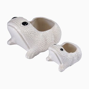 Frog Planters by Jean Roger, Set of 2-GIW-1016626