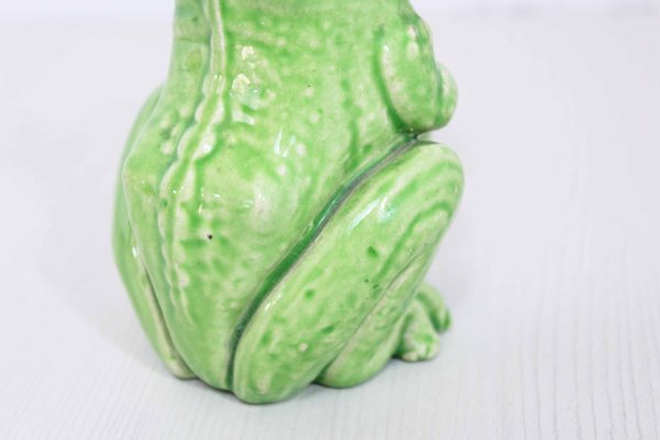 Frog Vase from Sarreguemines, 1950s-BQF-572640