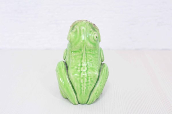 Frog Vase from Sarreguemines, 1950s-BQF-572640