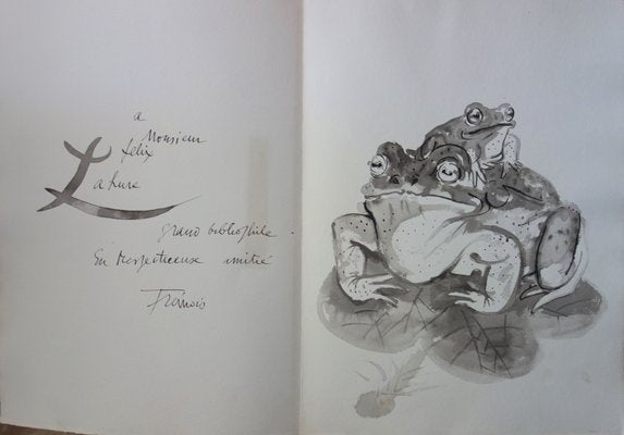 Frogs Drawing by Pierre-Yves Tremois-KHH-542966