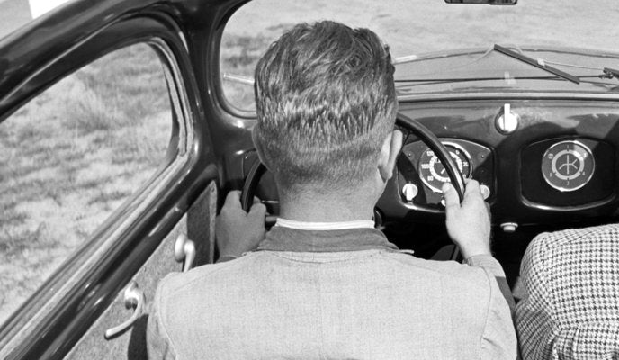 Front Seats and Dashboard of the Volkswagen Beetle, Germany, 1938, Photograph-DYV-1113737