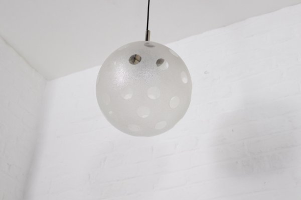 Frosted Glass Hanging Globe-OWS-1190496