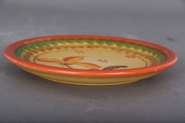 Fruit Bowl & Plates from Knabstrup, 1900s, Set of 6-DQ-1240768