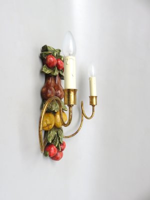 Fruit Wall Light, Palladio, Italy, 1960s-EY-1315497