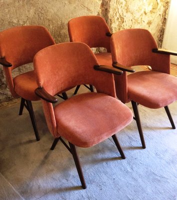 Ft30 Armchairs by Cees Braakman for Pastoe, 1960s, Set of 4-MCB-2040324