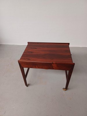 Fully Danish Rosewood Sewing Table, 1960s-VVO-1995298