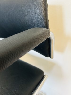 Fully Kovona Black Office Armchair, Czechoslovakia, 1970s-YNX-2027651