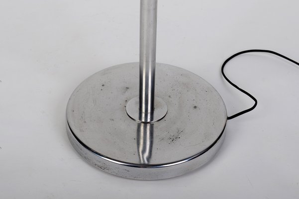 Functionalist Bauhaus Chrome Adjustable Floor Lamp, 1930s-VHD-1384256