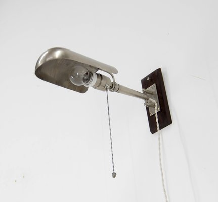 Functionalist Wall Lamp with Rotating Shade, 1920s-TZ-1759684