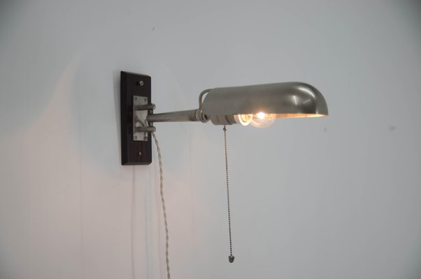 Functionalist Wall Lamp with Rotating Shade, 1920s-TZ-1759684