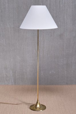 G-025 Floor Lamp in Brass by Svensson & Yngve Sandstrom for Bergboms, 1960s-FMT-2035380