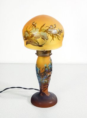 Galle Style Table Lamp in Glass and Metal-OJE-2026427