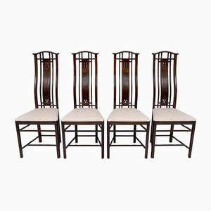 Gallery Chairs from Giorgetti, Italy, 1980s, Set of 4-FER-960884