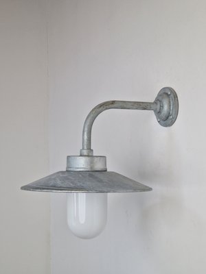 Galvanised Iron Outdoor Wall Lamp by Davey Lighting, 1980s-AXJ-2036044