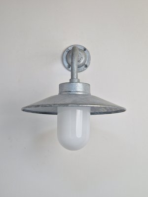 Galvanised Iron Outdoor Wall Lamp by Davey Lighting, 1980s-AXJ-2036044