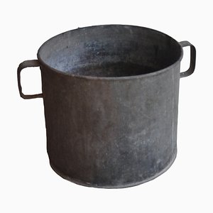 Galvanized Zinc Planter, 1950s-OXJ-1703795