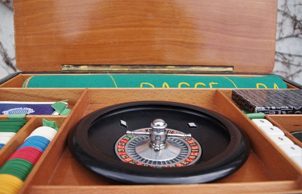 Game Box with Roulette Depicting the City of Venice, 1960s-KNM-891393