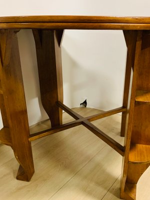 Game Table in Teak, 1940s-NUO-951892