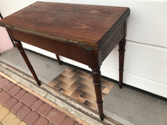 Game Table with Storage, 1900s-WQQ-1735482