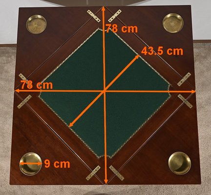 Gaming Table in Mahogany-RVK-1769712