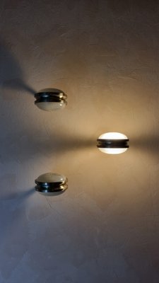 Gamma Wall Sconces by Sergio Mazza for Artemide, 1960, Set of 3-DXK-1820946