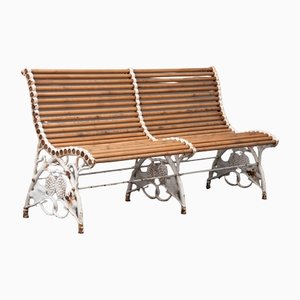 Garden Bench in Cast Iron, 1890-VAP-1275672