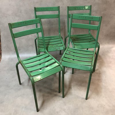 Garden Chairs from Art-Prog, 1950s, Set of 4-SDV-747176