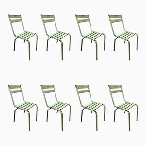 Garden Chairs from Art-Prog, 1950s, Set of 8-SDV-725900