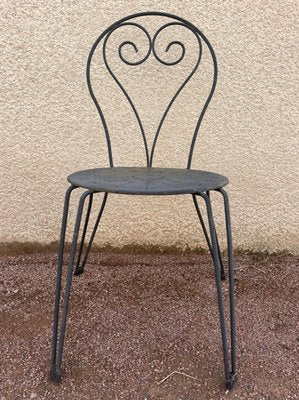 Garden Chairs in Wrought Iron, Set of 2-SDV-1335298