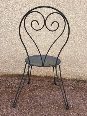 Garden Chairs in Wrought Iron, Set of 2-SDV-1335298