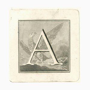 Gaspar Van Wittel (Vanvitelli), Antiquities of Herculaneum Letter A, Etching, 18th Century-ZCI-1759196