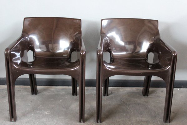 Gaudi Armchairs by Vico Magistretti for Artemide, 1970s, Set of 2-HZ-656520