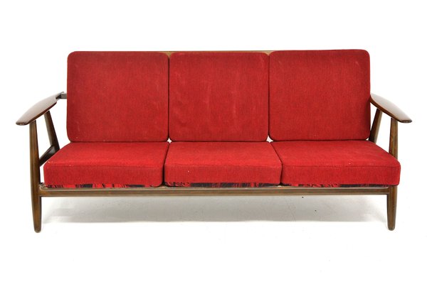 GE 240 Cigar Chairs & Sofa by Hans J. Wegner, Denmark, 1960s, Set of 3-GEK-1435907