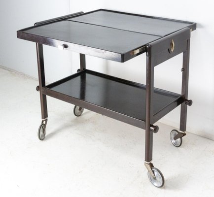 Geisha Bar Cart Table Trolley, France, 1950s-RIU-1392556