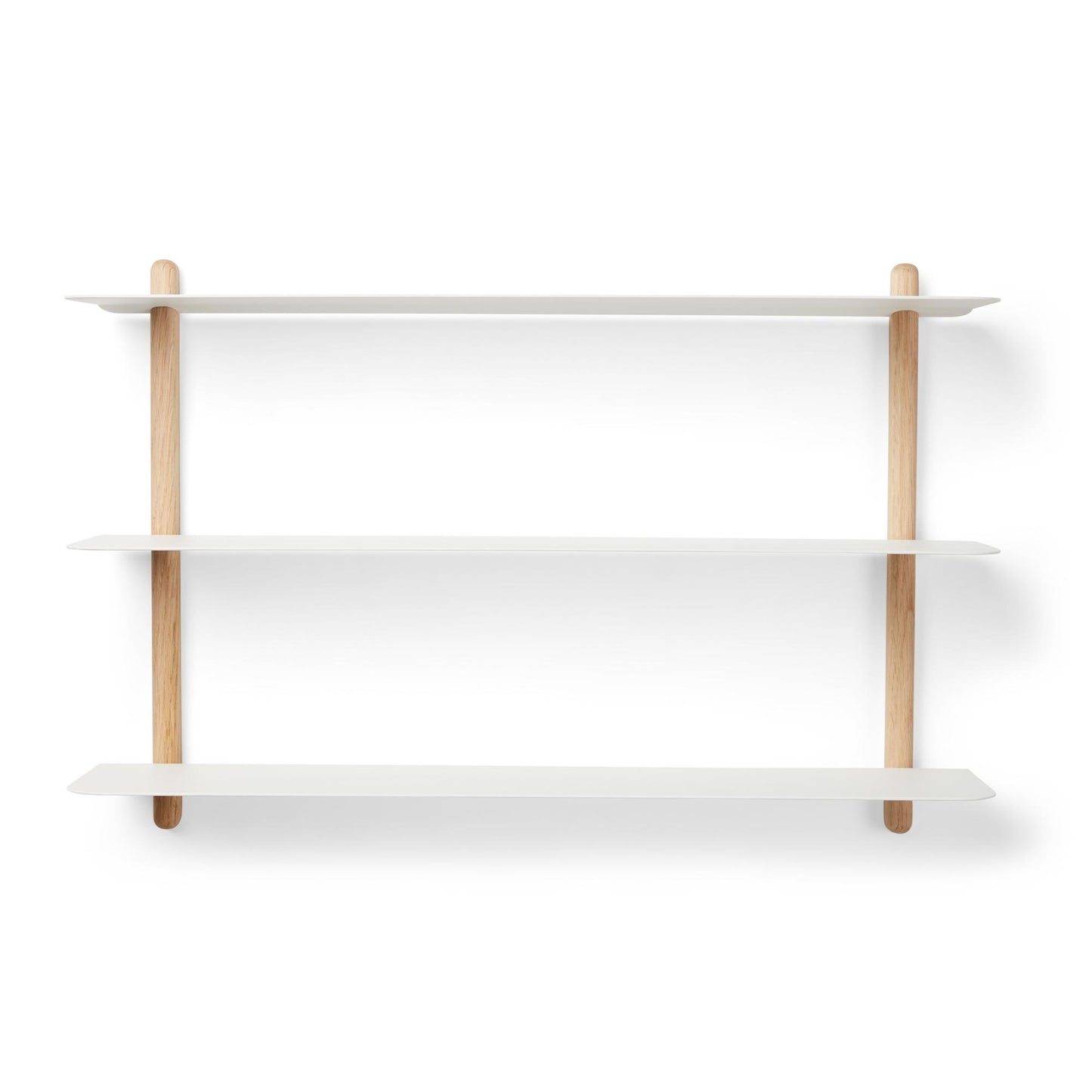 Nivo Shelf A by Gejst #Light Oak/White