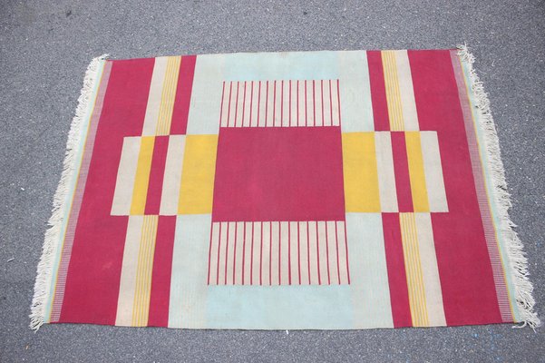 Geometric Carpet by Antonin Kybal, 1940s-TZ-983694